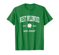 West Wildwood New Jersey Shamrock T-Shirt - Casual Everyday Wear Men Women - T-Shirt, Sweatshirt, Hoodie