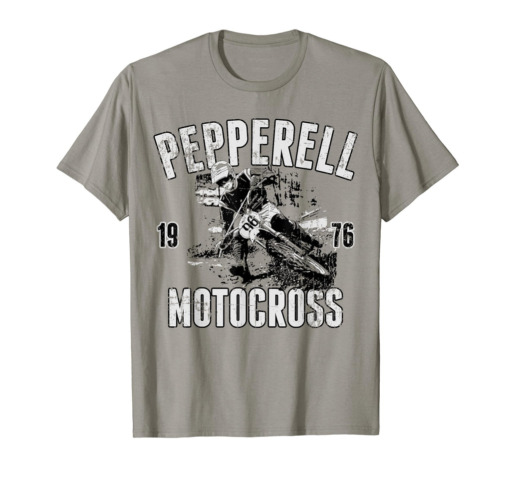 Mx Pepperell Motocross 1976 Racing T-Shirt - Casual Everyday Wear Men Women - T-Shirt, Sweatshirt, Hoodie