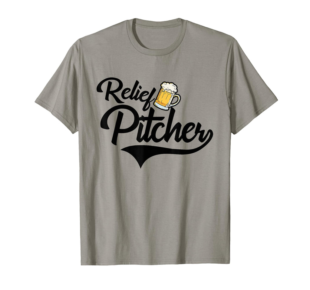 Relief Pitcher Beer And Baseball Funny T-Shirt - Unique Graphic Unisex - T-Shirt, Sweatshirt, Hoodie