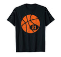 Basketball Sport 21 Jersey Number T-Shirt - Graphic Print Men Women - T-Shirt, Sweatshirt, Hoodie