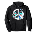 60S 70S Peace Love And Groovy Flower Hoodie - Aesthetic Graphic Men Women - T-Shirt, Sweatshirt, Hoodie