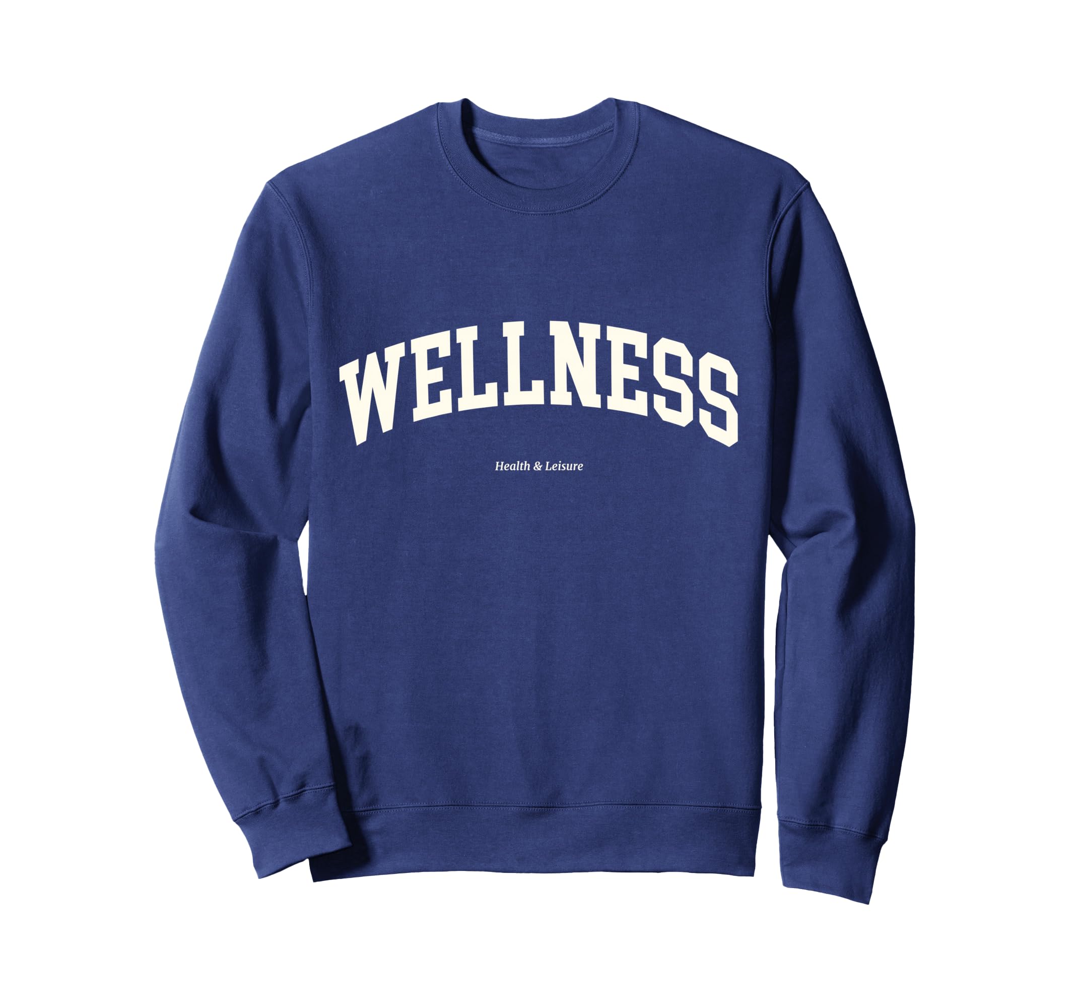 Wellness Health Club Sporty 90S Sweatshirt - Graphic Print for Adults - T-Shirt, Sweatshirt, Hoodie