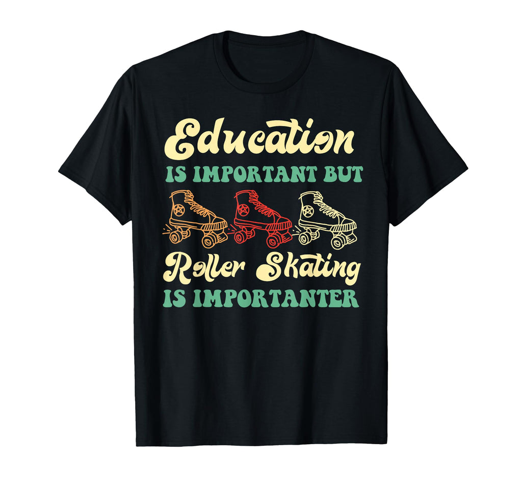 Roller Skating Skate 1970S T-Shirt - Minimalist Print Unisex - T-Shirt, Sweatshirt, Hoodie