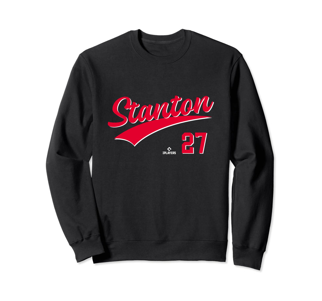 Giancarlo Stanton 27 New York Baseball Sweatshirt - Novelty Apparel Unisex - T-Shirt, Sweatshirt, Hoodie