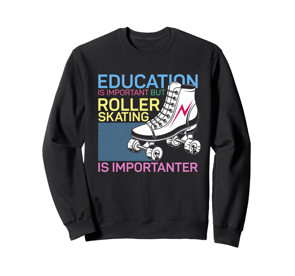 Roller Skating Skate 1970S Sweatshirt - Novelty Apparel Men Women - T-Shirt, Sweatshirt, Hoodie