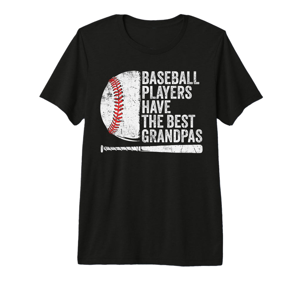 Mens Baseball Player Grandpa And T-Shirt - Fun Novelty Design for Adults - T-Shirt, Sweatshirt, Hoodie