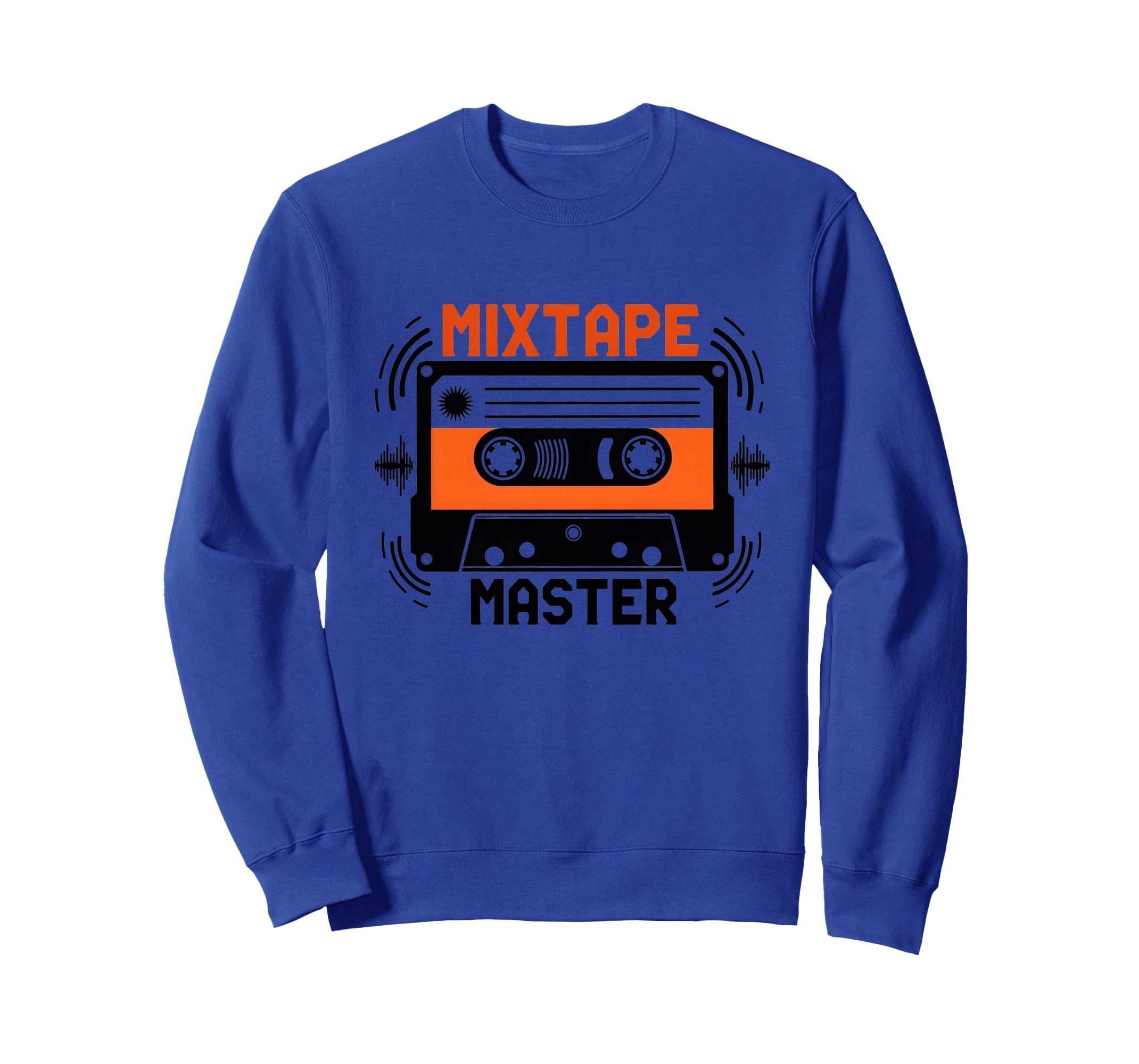 Mixtape Master Cassette Music Lover Sweatshirt - Custom Art Print Men Women - T-Shirt, Sweatshirt, Hoodie