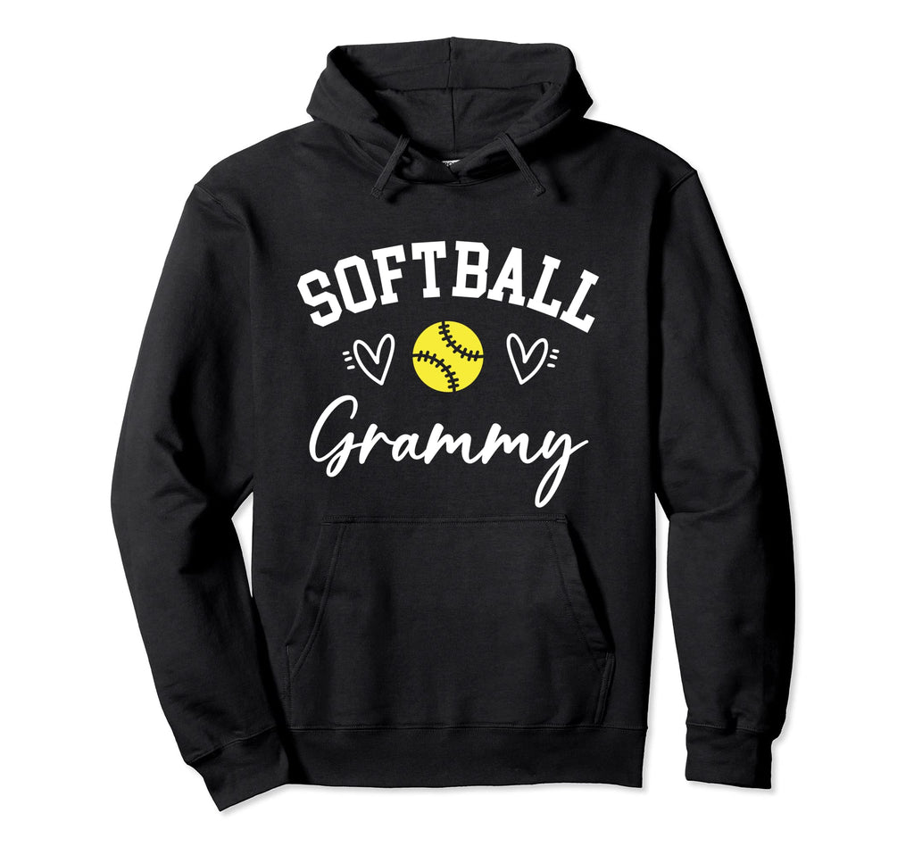Softball Grammy Grandma Mom Game Day Hoodie - Streetwear Style for Adults - T-Shirt, Sweatshirt, Hoodie