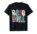 Baseball Mama Checkered Baseball Mama T-Shirt - Custom Art Print Unisex - T-Shirt, Sweatshirt, Hoodie