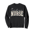 Boho Floral Cardiac Nurse Cardiology Sweatshirt - Trendy Graphic Men Women - T-Shirt, Sweatshirt, Hoodie