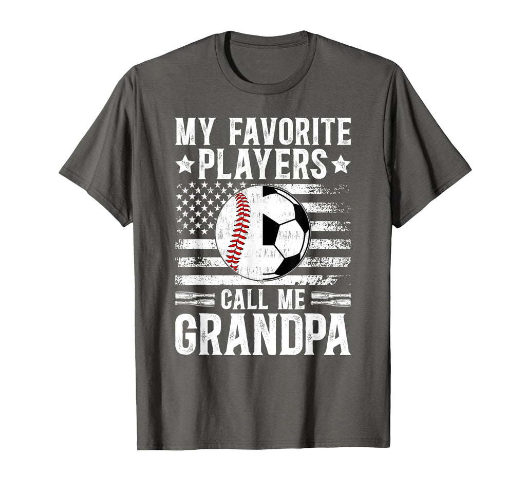 My Favorite Players Call Me Grandpa T-Shirt - Streetwear Style Men Women - T-Shirt, Sweatshirt, Hoodie