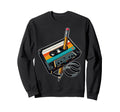 Pencil Rewind Cassette Tape Sweatshirt - Aesthetic Graphic for Adults - T-Shirt, Sweatshirt, Hoodie