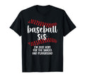 Baseball Sis Funny Baseball Sister T-Shirt - Fun Novelty Design Unisex - T-Shirt, Sweatshirt, Hoodie