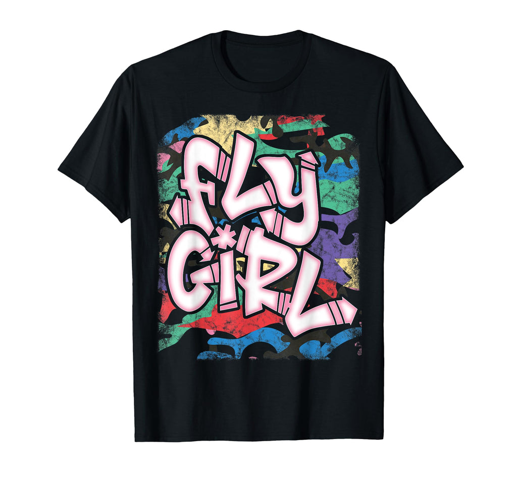 Fly 80S 90S Old School Camo B Hip Hop T-Shirt - Streetwear Style Men Women - T-Shirt, Sweatshirt, Hoodie