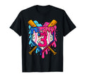3Rd Baseball Birthday Ice Cream Drip 3 T-Shirt - Unique Graphic for Adults - T-Shirt, Sweatshirt, Hoodie