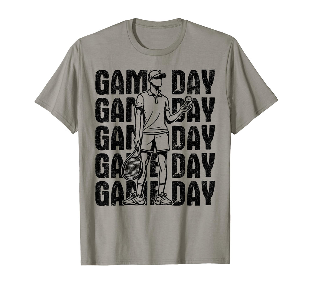 Game Day Tennis Tennis Mom Tennis Dad T-Shirt - Aesthetic Graphic Men Women - T-Shirt, Sweatshirt, Hoodie