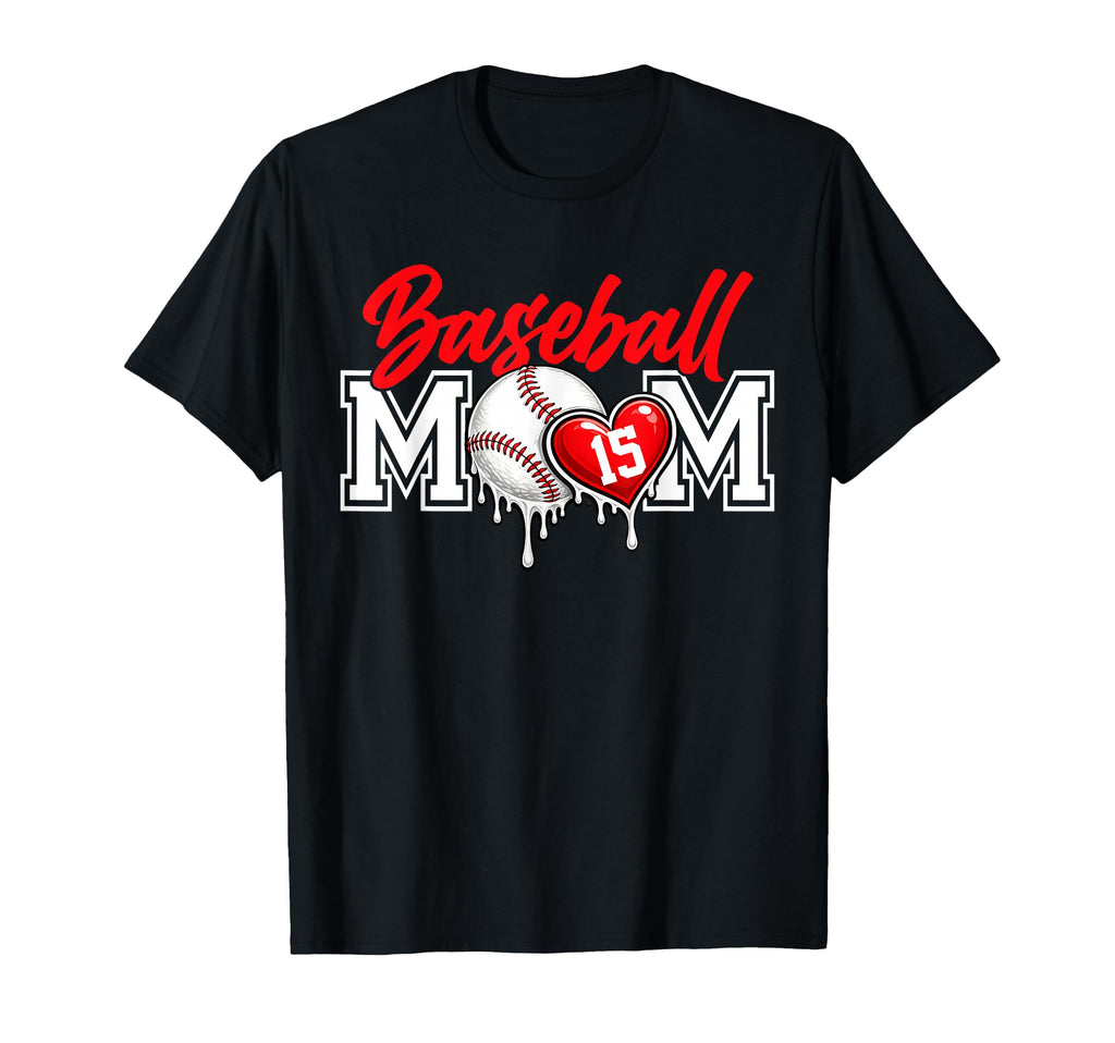 Personalized Proud Mom Jersey T-Shirt - Casual Everyday Wear for Adults - T-Shirt, Sweatshirt, Hoodie