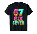 67 Ice Cream Drip Baseball Six Seven T-Shirt - Minimalist Print for Adults - T-Shirt, Sweatshirt, Hoodie