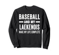 Baseball And My Laekenois Mama Dog Sweatshirt - Trendy Graphic Men Women - T-Shirt, Sweatshirt, Hoodie
