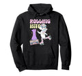 1St Birthday Roller Skate Party Unicorn 90S Hoodie - Trendy Graphic Unisex - T-Shirt, Sweatshirt, Hoodie
