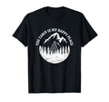 Cabin Is My Happy Place Distressed T-Shirt - Graphic Print for Adults - T-Shirt, Sweatshirt, Hoodie