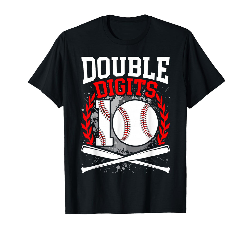 Double Digits Birthday Decorations 10 T-Shirt - Novelty Apparel for Adults - T-Shirt, Sweatshirt, Hoodie