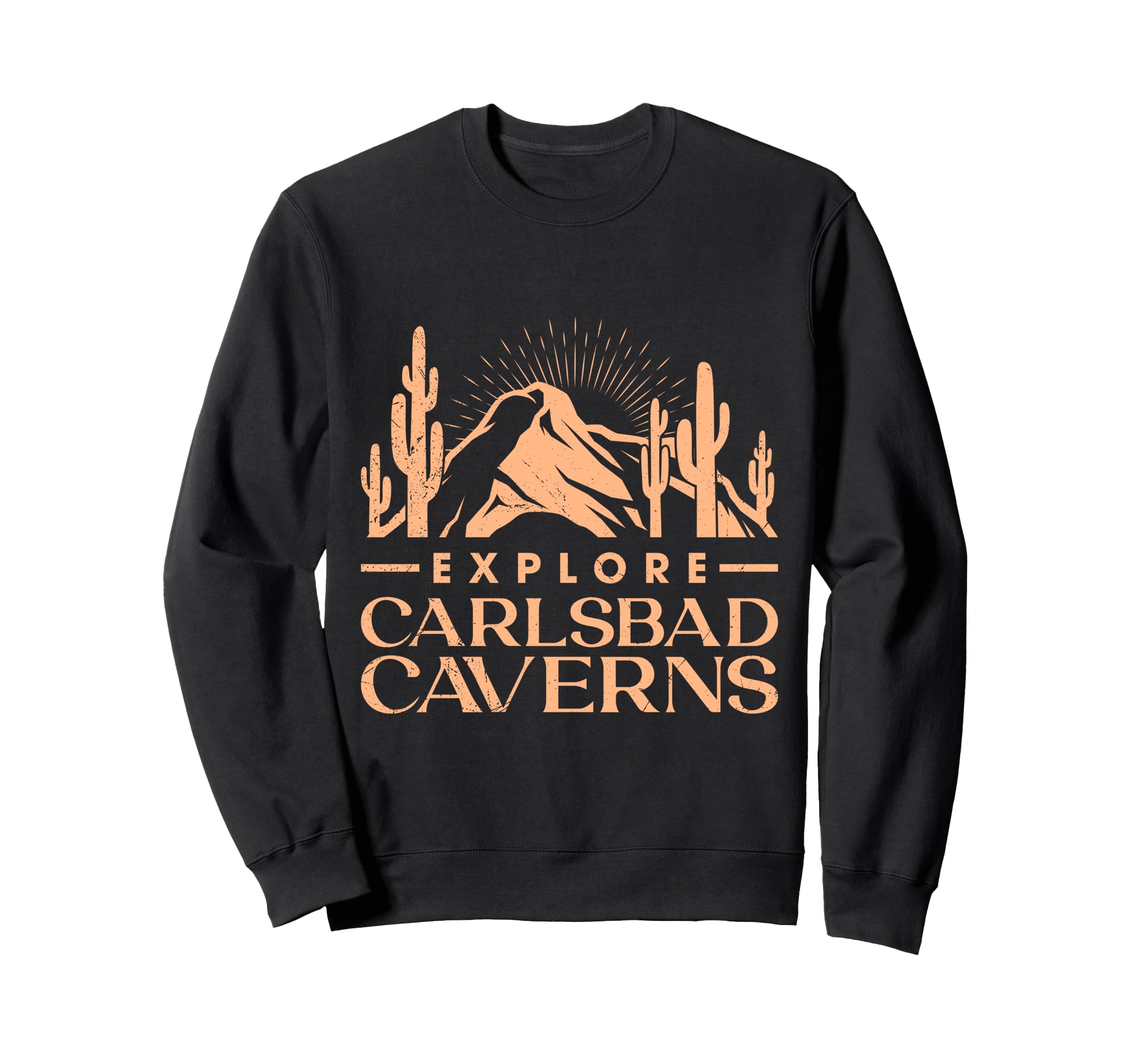 New Mexico Explore Carlsbad Caverns Sweatshirt - Graphic Print Unisex - T-Shirt, Sweatshirt, Hoodie