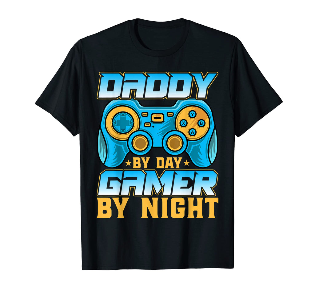 Daddy Day Gamer Night Video Games T-Shirt - Trendy Graphic for Adults - T-Shirt, Sweatshirt, Hoodie