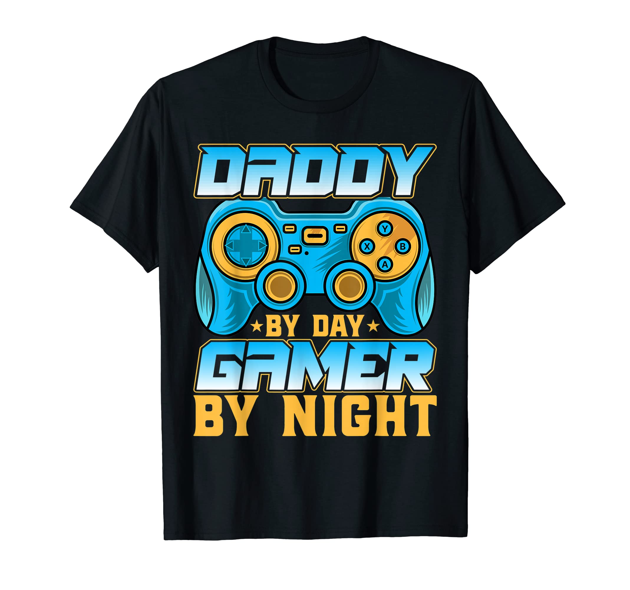 Daddy Day Gamer Night Video Games T-Shirt - Trendy Graphic for Adults - T-Shirt, Sweatshirt, Hoodie