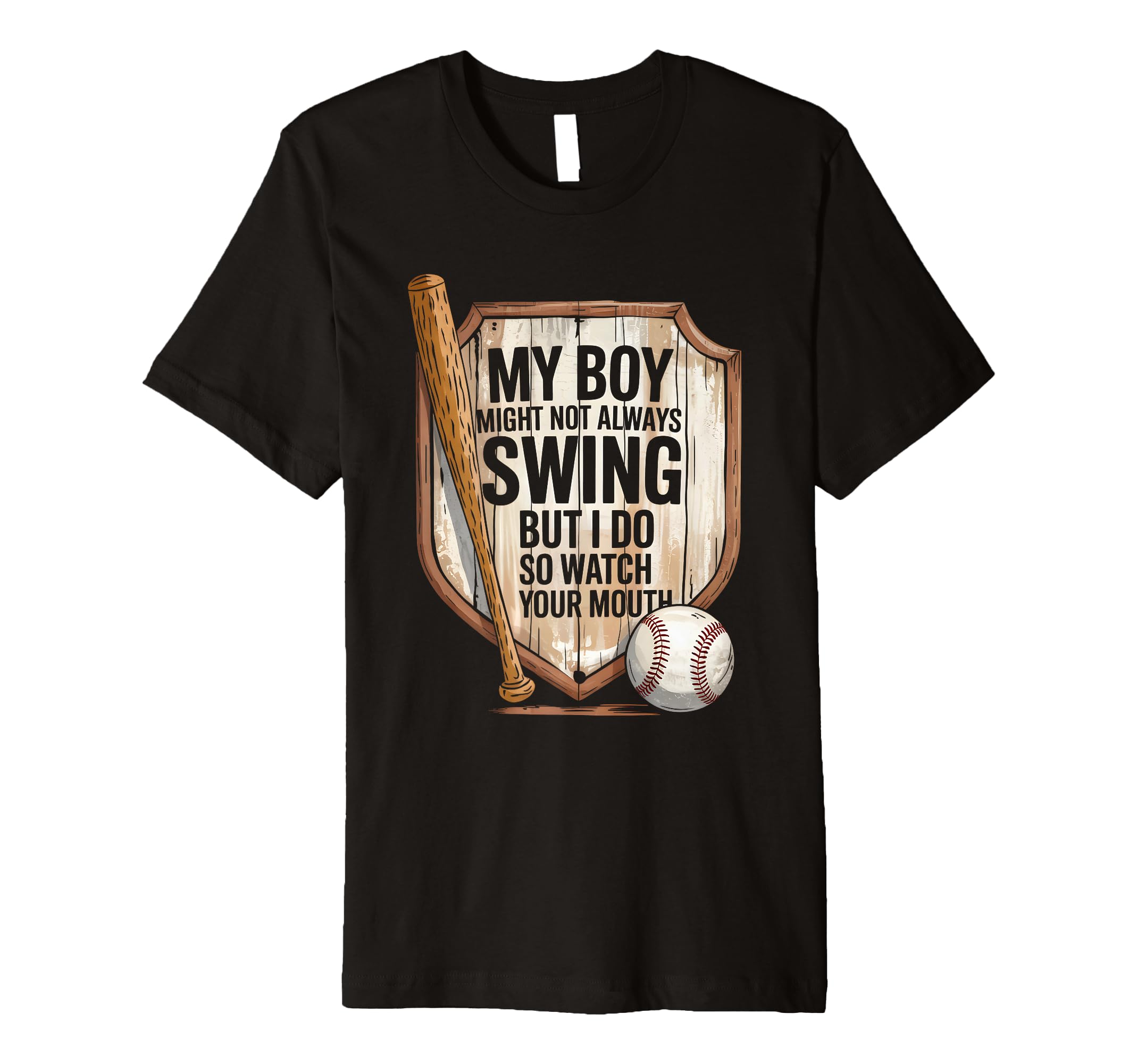 My Might Not Always Swing But I Do T-Shirt - Casual Everyday Wear Unisex - T-Shirt, Sweatshirt, Hoodie
