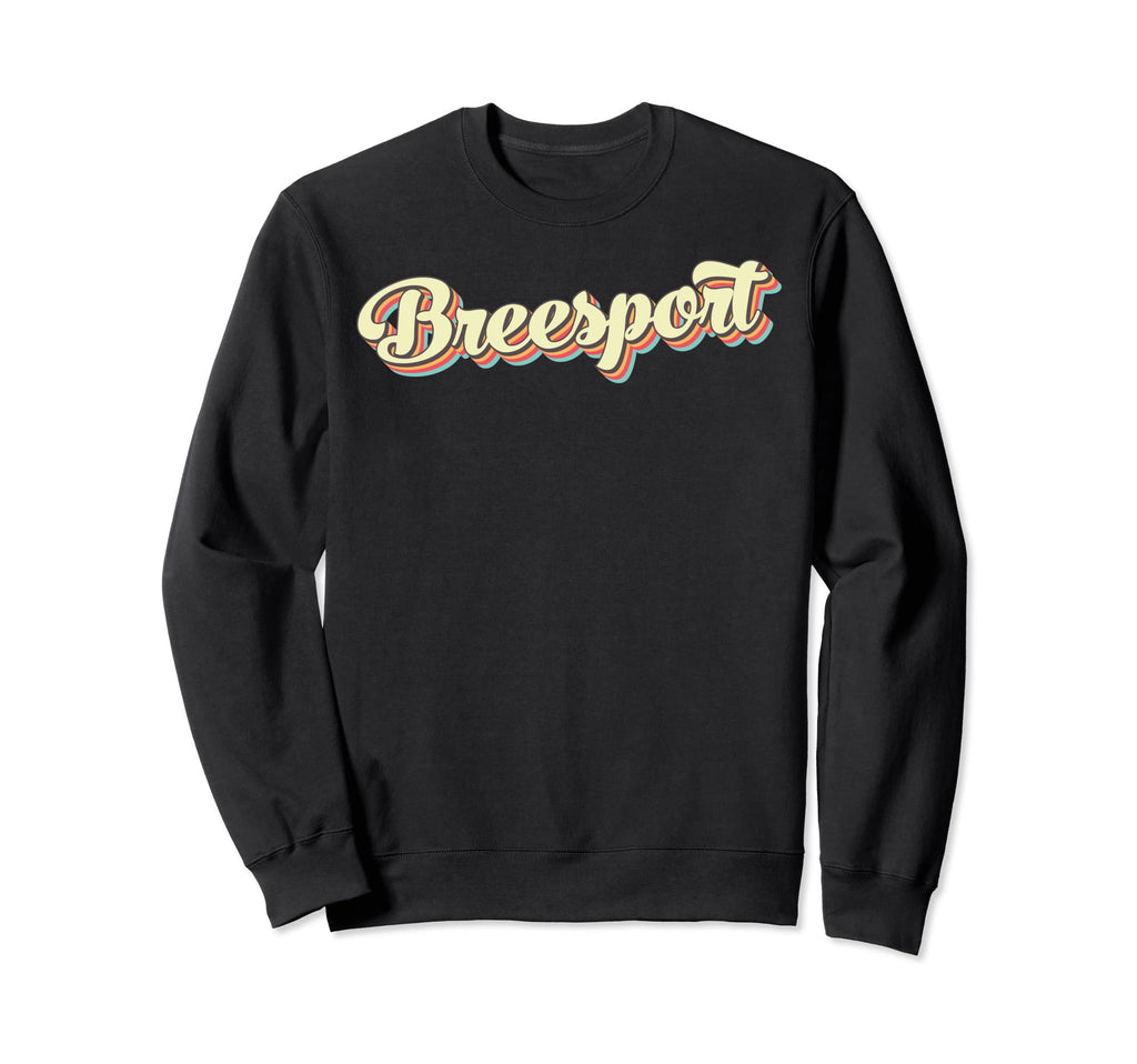 Breesport Art Baseball Font Sweatshirt - Fun Novelty Design Unisex - T-Shirt, Sweatshirt, Hoodie
