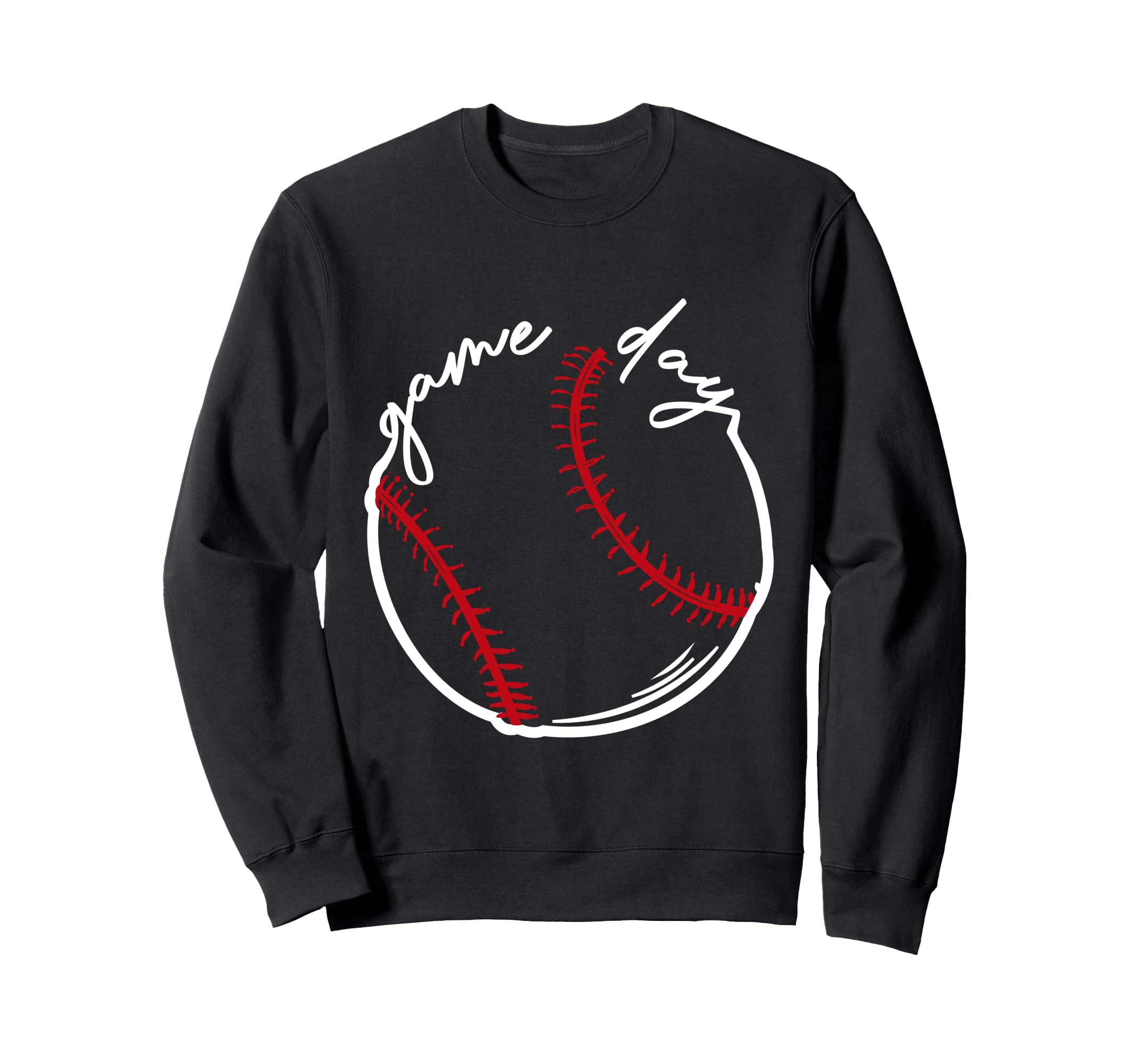 Game Day Baseball Leopard Baseball Mom Sweatshirt - Novelty Apparel Unisex - T-Shirt, Sweatshirt, Hoodie