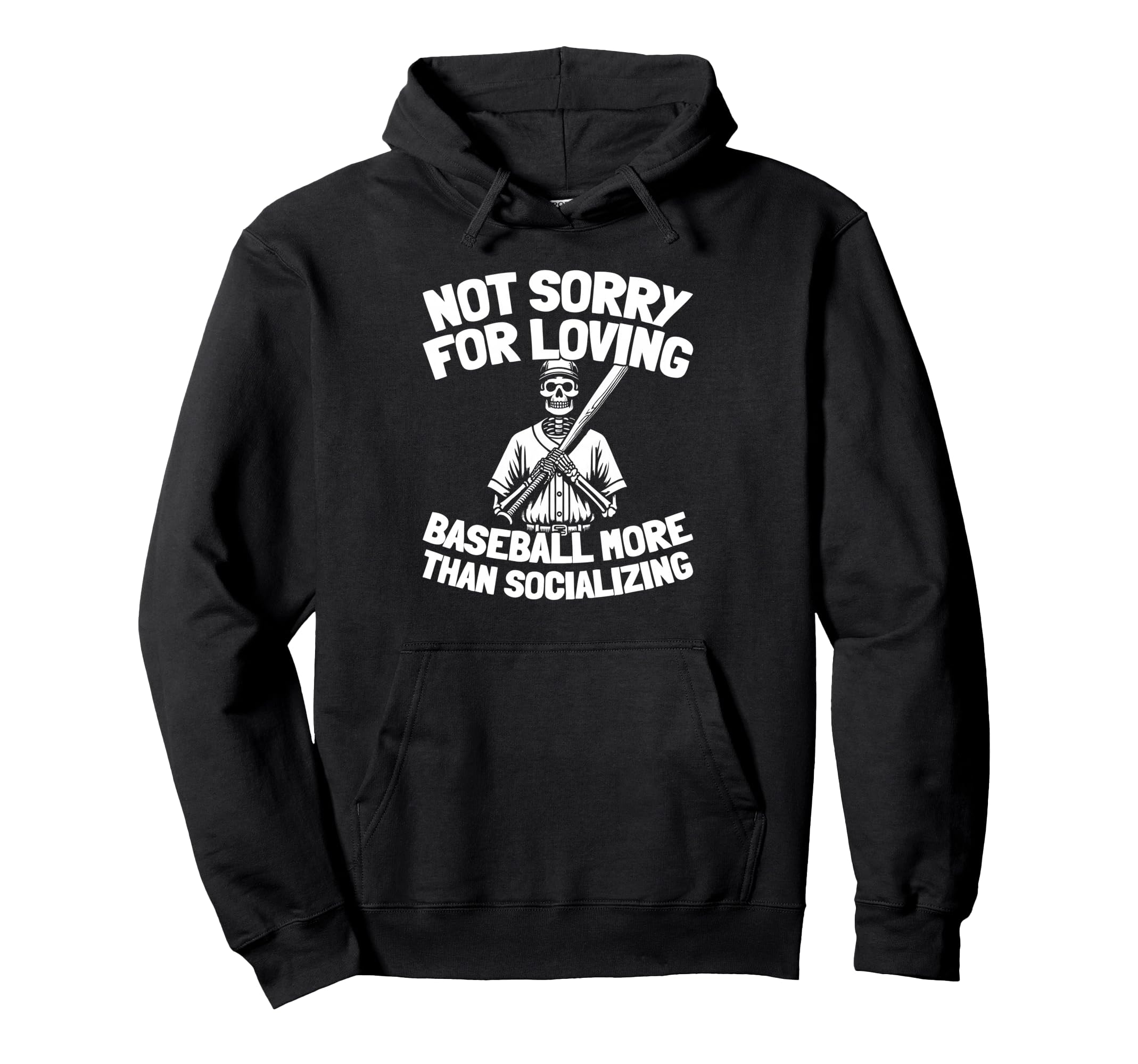 Baseball Player Sport Team Baseballer Hoodie - Minimalist Print for Adults - T-Shirt, Sweatshirt, Hoodie