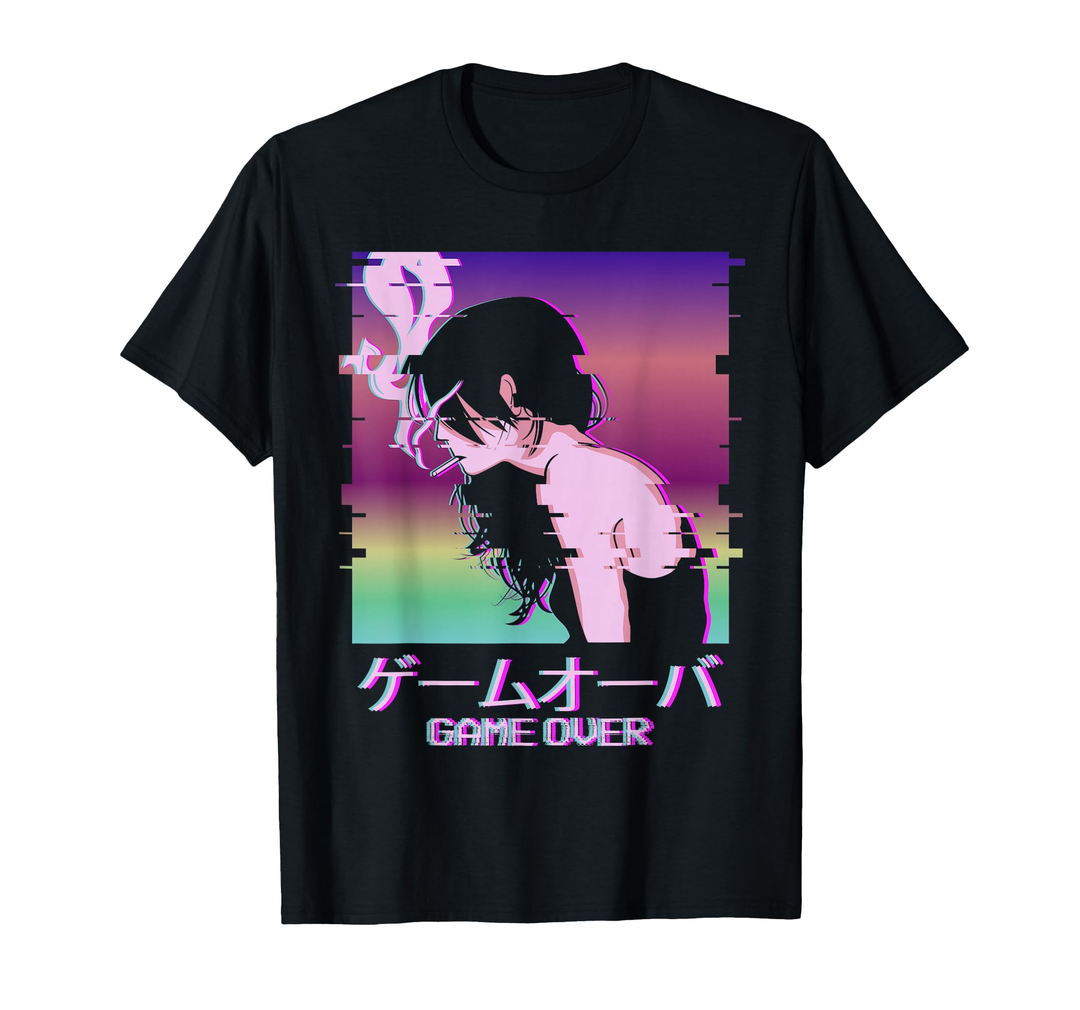 Vaporwave Anime Indie Old T-Shirt - Casual Everyday Wear for Adults - T-Shirt, Sweatshirt, Hoodie