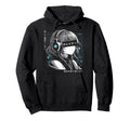 Anime Headphone Vaporwave Aesthetic Hoodie - Minimalist Print Unisex - T-Shirt, Sweatshirt, Hoodie