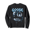 Goose 90S Silly Heavy Metal Goose Farm Sweatshirt - Trendy Graphic Unisex - T-Shirt, Sweatshirt, Hoodie