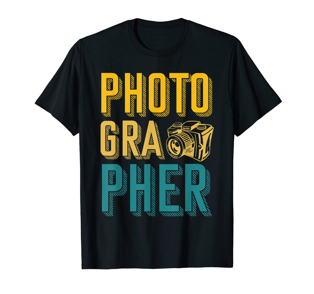 Camera Photographer T-Shirt - Custom Art Print for Adults - T-Shirt, Sweatshirt, Hoodie
