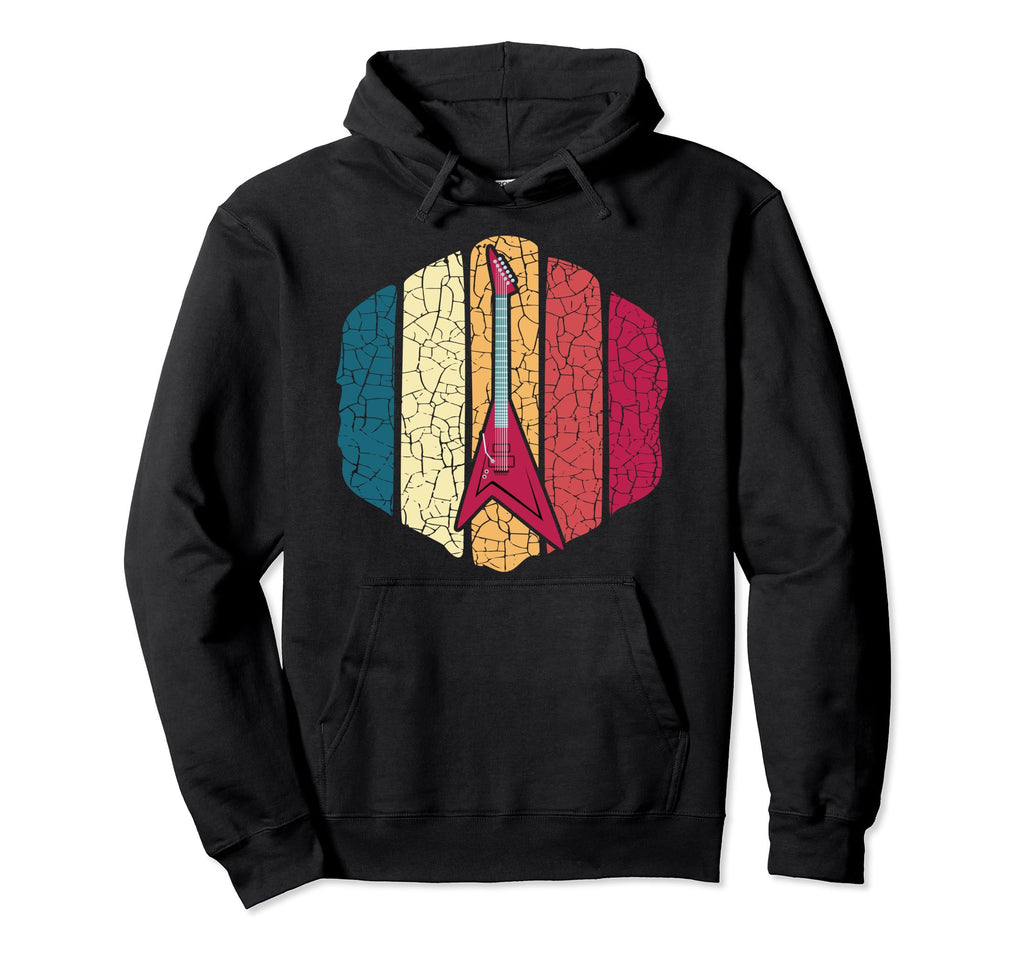 90S Electric Guitar Player Aesthetic Hoodie - Minimalist Print Men Women - T-Shirt, Sweatshirt, Hoodie