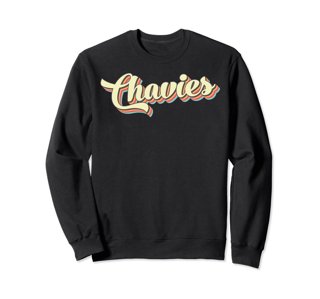 Chavies Art Baseball Font Sweatshirt - Minimalist Print Men Women - T-Shirt, Sweatshirt, Hoodie