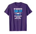My Daughter Can Fly Superpower Mom T-Shirt - Aesthetic Graphic Men Women - T-Shirt, Sweatshirt, Hoodie