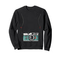 Photographer Camera Neck Strap Sweatshirt - Unique Graphic Men Women - T-Shirt, Sweatshirt, Hoodie