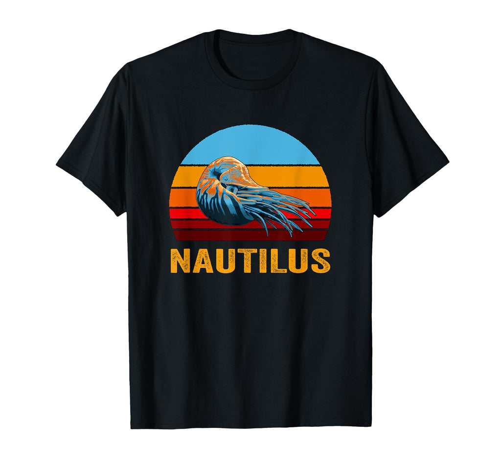 Sunset Nautilus T-Shirt - Novelty Apparel Unisex - T-Shirt, Sweatshirt, Hoodie