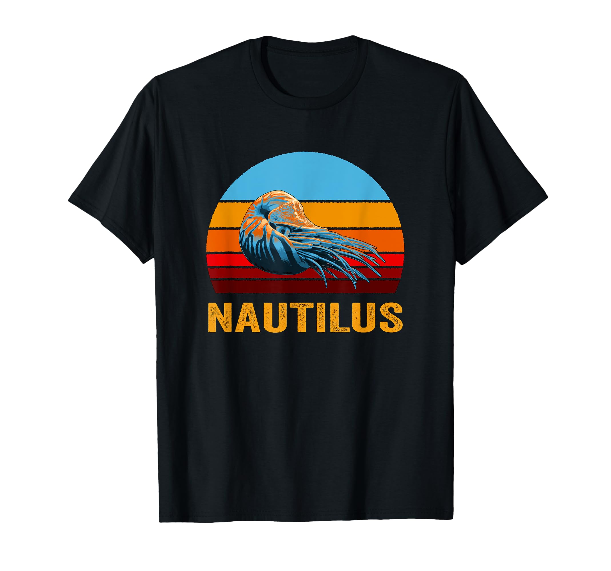 Sunset Nautilus T-Shirt - Novelty Apparel Unisex - T-Shirt, Sweatshirt, Hoodie
