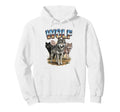 Wolf 70S 90S Wolf Animal Lover Wolves Hoodie - Novelty Apparel Men Women - T-Shirt, Sweatshirt, Hoodie