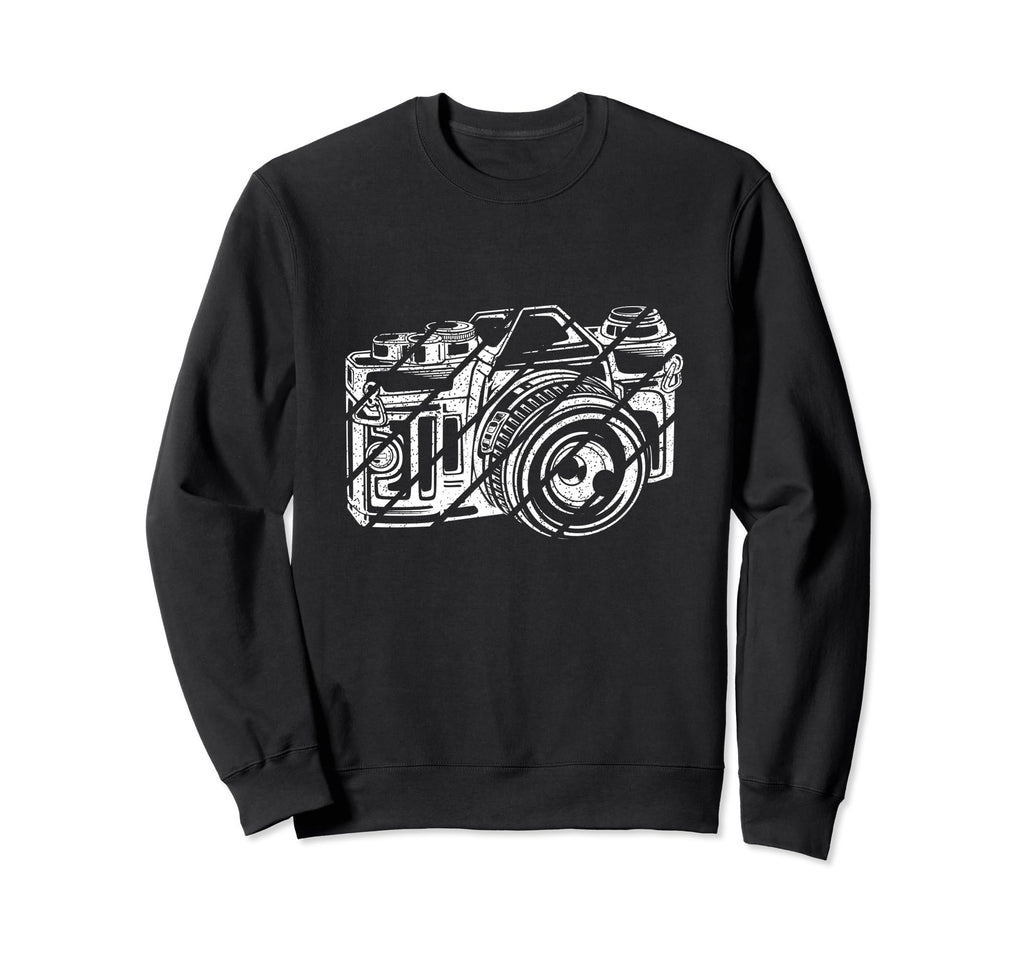 Camera Photography Lover Sweatshirt - Fun Novelty Design for Adults - T-Shirt, Sweatshirt, Hoodie