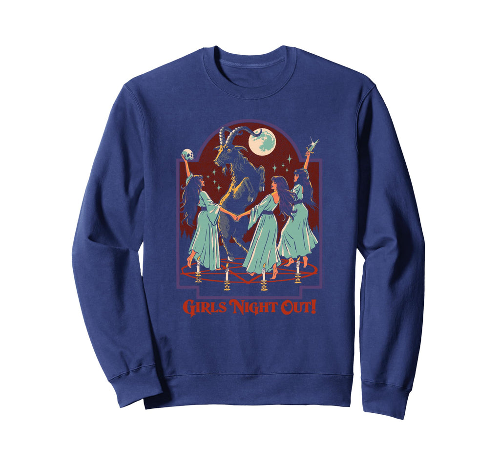 Steven Rhodes Night Out Ritual Sweatshirt - Novelty Apparel Unisex - T-Shirt, Sweatshirt, Hoodie