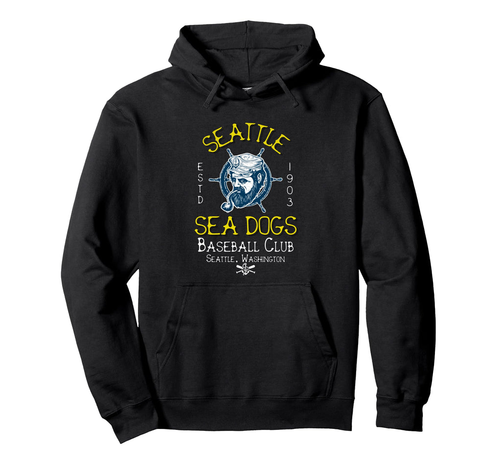 Seattle Sea Dogs Minor League Baseball Hoodie - Graphic Print Men Women - T-Shirt, Sweatshirt, Hoodie