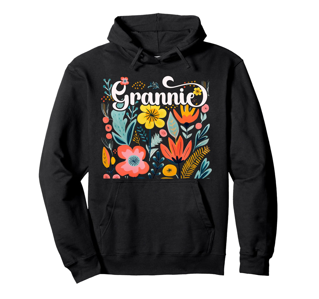 Grannie Granny Grandma From Grandkids Hoodie - Trendy Graphic Men Women - T-Shirt, Sweatshirt, Hoodie