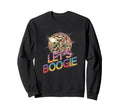 Disco Ball Lets Boogie Fever Sweatshirt - Fun Novelty Design Men Women - T-Shirt, Sweatshirt, Hoodie