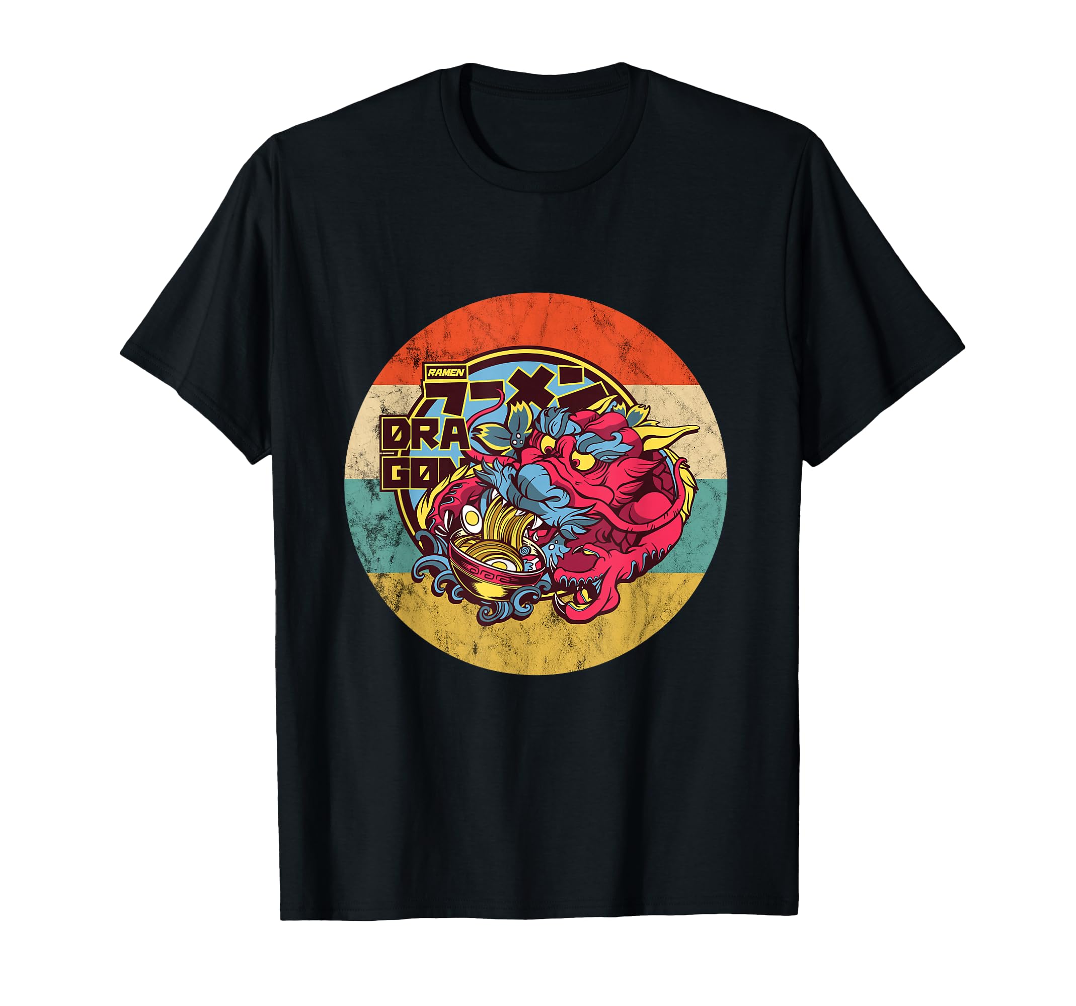 Ramen Dragon Japanese Noodle Soup T-Shirt - Fun Novelty Design Unisex - T-Shirt, Sweatshirt, Hoodie